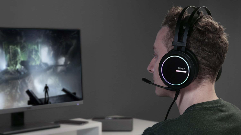 Auriculares Aukey 7.1 para jugadores | $32 | Amazon | Usa el código AUKEY5GHFoto: Amazon